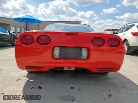 1997 Chevrolet Corvette with VIN 1G1YY22G6V5102844, listed as a Copart auction lot 81498595 with 104,880 mi miles and Salvage title. Bid and sale history available at DreamBid. Image 6.