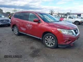 2014 Nissan Pathfinder SV with VIN 5N1AR2MM2EC632471, listed as a IAAI auction lot 43494051 with 145,583 mi miles and . Bid and sale history available at DreamBid. Image 1.