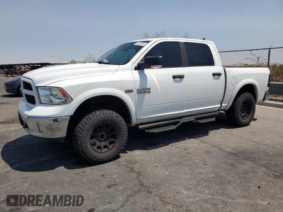 2015 Ram 1500 Outdoorsman with VIN 1C6RR6LT2FS675388, listed as a Copart auction lot 69120265 with 204,387 mi miles and Salvage title. Bid and sale history available at DreamBid. Image 1.