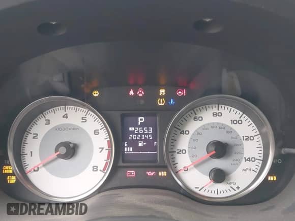 2012 Subaru Impreza Special Sports Limited z VIN JF1GPAS62CH235478, wystawiony jako IAAI lot #40626953 z przebiegiem 202 345 mil mil oraz . Historia ofert i sprzedaży dostępna na DreamBid. Obrazek 7.