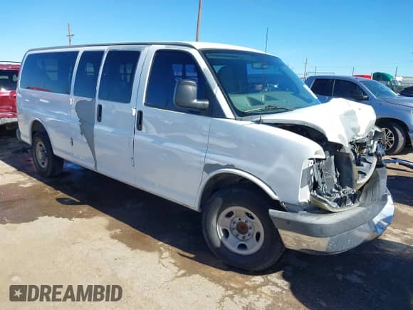 2012 Chevrolet Express Passenger 1LT с VIN 1GAZG1FG1C1140935, выставлен на аукционе IAAI как лот 40887987 с пробегом 362 780 миль миль и . История ставок и продаж доступна на DreamBid. Изображение 1.