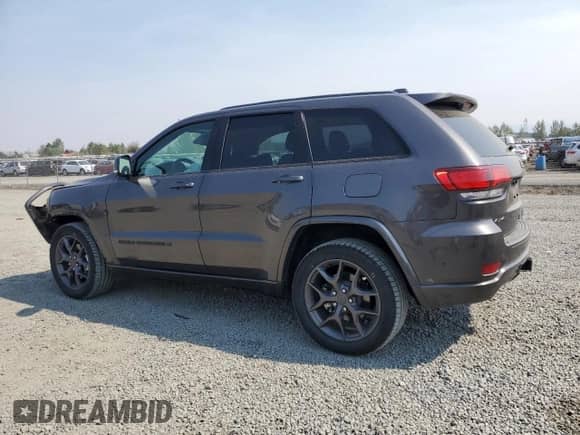 2021 Jeep Grand Cherokee 80th Anniversary with VIN 1C4RJFBG2MC580521, listed as a Copart auction lot 71565465 with 48,461 mi miles and Salvage title. Bid and sale history available at DreamBid. Image 2.