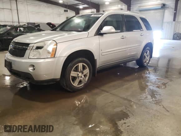 2009 Chevrolet Equinox LTZ z VIN 2CNDL83F096211366, wystawiony jako Copart lot #56835855 z przebiegiem 127 825 mil mil oraz Szkoda całkowita • Salvage title. Historia ofert i sprzedaży dostępna na DreamBid. Obrazek 1.