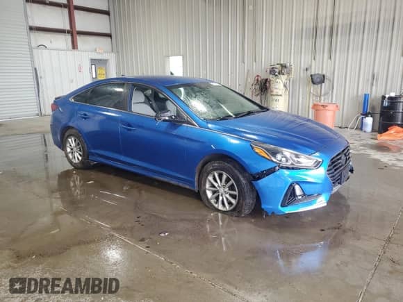 2018 Hyundai Sonata SE with VIN 5NPE24AFXJH615198, listed as a Copart auction lot 57137465 with Not provided miles and Salvage title. Bid and sale history available at DreamBid. Image 4.