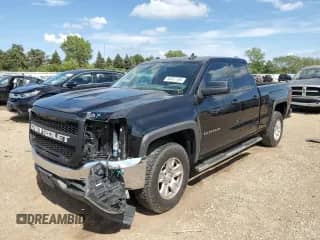 2018 Chevrolet Silverado 1500 LT with VIN 1GCVKREC0JZ194646, listed as a Copart auction lot 68462195 with 133,800 mi miles and Salvage title. Bid and sale history available at DreamBid. Image 1.