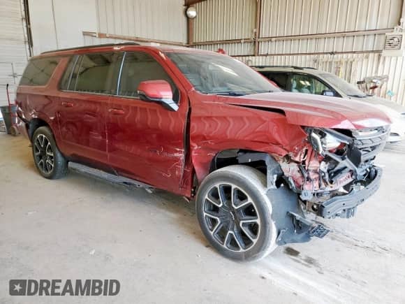2023 Chevrolet Suburban RST z VIN 1GNSKEKD1PR284445, wystawiony jako Copart lot #65531745 z przebiegiem 63 659 mil mil oraz Szkoda całkowita • Salvage title. Historia ofert i sprzedaży dostępna na DreamBid. Obrazek 4.