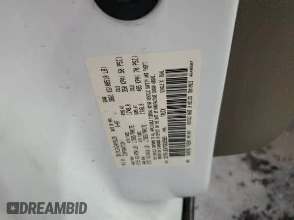 2007 Dodge 1500 SLT z VIN 3D7KR19D07G833903, wystawiony jako Copart lot #87939265 z przebiegiem 229 748 mil mil oraz Szkoda całkowita • Salvage title. Historia ofert i sprzedaży dostępna na DreamBid. Obrazek 14.