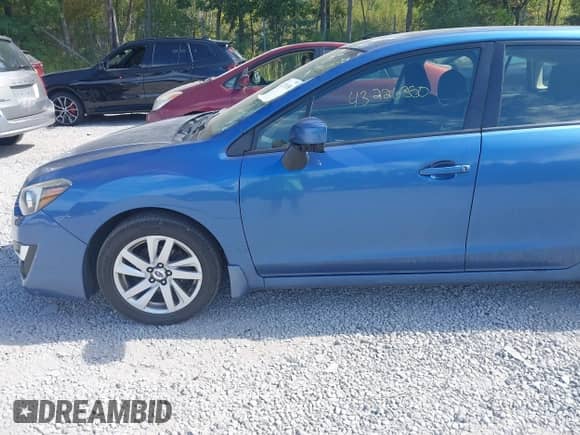 2015 Subaru Impreza Premium with VIN JF1GPAC65FH284029, listed as a IAAI auction lot 43226350 with 137,253 mi miles and . Bid and sale history available at DreamBid. Image 6.