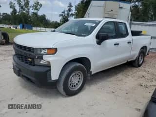 2022 Chevrolet Silverado 1500 Work Truck with VIN 1GCRYAED2NZ173667, listed as a Copart auction lot 86750195 with 157,747 mi miles and Clean title. Bid and sale history available at DreamBid. Image 1.