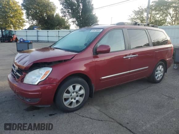 2007 Hyundai Entourage GLS с VIN KNDMC233X76035548, выставлен на аукционе Copart как лот 81875955 с пробегом 163 614 миль миль и Списание • Salvage title. История ставок и продаж доступна на DreamBid. Изображение 1.