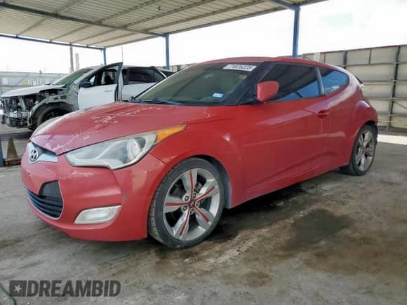 2012 Hyundai Veloster w/Gray Int z VIN KMHTC6AD2CU054207, wystawiony jako Copart lot #71825225 z przebiegiem 177 940 mil mil oraz Szkoda całkowita • Salvage title. Historia ofert i sprzedaży dostępna na DreamBid. Obrazek 1.