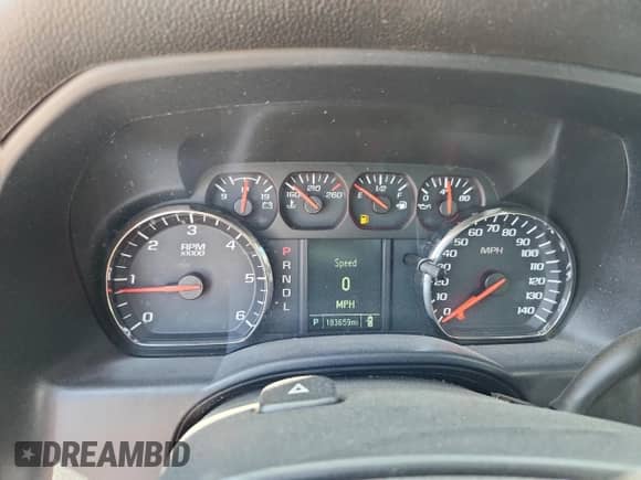 2017 GMC Sierra 1500 with VIN 1GTR1LEH2HZ147268, listed as a Copart auction lot 64280045 with 183,659 mi miles and Salvage title. Bid and sale history available at DreamBid. Image 9.