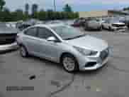 2019 Hyundai Accent SE with VIN 3KPC24A3XKE070381, listed as a Copart auction lot 87376965 with 90,844 mi miles and Non repairable. Bid and sale history available at DreamBid. Image 4.