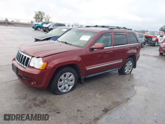 2008 Jeep Grand Cherokee Limited с VIN 1J8HR582X8C210233, выставлен на аукционе IAAI как лот 43575617 с пробегом 127 263 миль миль и . История ставок и продаж доступна на DreamBid. Изображение 2.