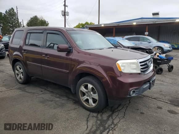 2013 Honda Pilot EX-L with VIN 5FNYF3H52DB019921, listed as a Copart auction lot 85652775 with 167,094 mi miles and Clean title. Bid and sale history available at DreamBid. Image 4.
