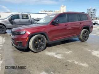 2022 Jeep Grand Cherokee Limited с VIN 1C4RJJBG9N8608807, выставлен на аукционе Copart как лот 46422385 с пробегом 49 200 миль миль и Списание • Salvage title. История ставок и продаж доступна на DreamBid. Изображение 1.