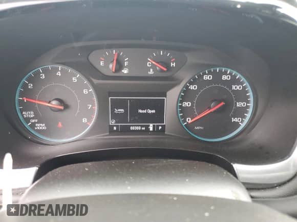 2020 Chevrolet Traverse LS with VIN 1GNEVFKW3LJ159306, listed as a Copart auction lot 66024755 with 69,369 mi miles and Salvage title. Bid and sale history available at DreamBid. Image 9.