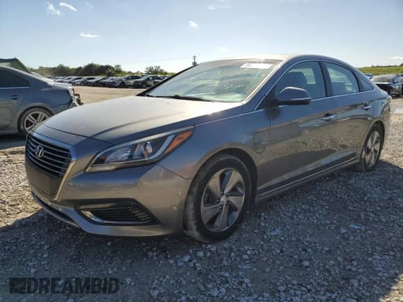 2017 Hyundai Sonata with VIN KMHE14L21HA059874, listed as a Copart auction lot 86513764 with 163,972 mi miles and Salvage title. Bid and sale history available at DreamBid. Image 1.