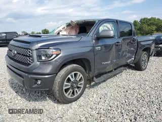 2021 Toyota Tundra SR5 with VIN 5TFEY5F17MX281092, listed as a Copart auction lot 70694385 with Not provided miles and Salvage title. Bid and sale history available at DreamBid. Image 1.