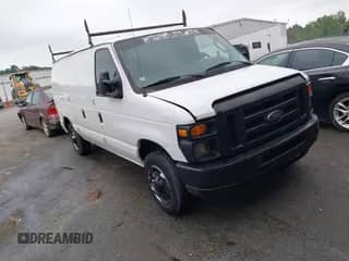 2012 Ford Econoline Cargo Commercial with VIN 1FTNE1EW0CDA98132, listed as a IAAI auction lot 42900339 with 264,472 mi miles and . Bid and sale history available at DreamBid. Image 1.