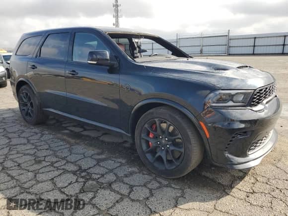 2024 Dodge Durango SRT Hellcat Premium with VIN 1C4SDJH92RC238160, listed as a Copart auction lot 68742425 with 10,149 mi miles and Salvage title. Bid and sale history available at DreamBid. Image 4.