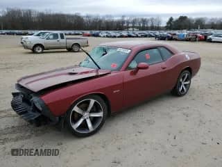 2014 Dodge Challenger SXT с VIN 2C3CDYAG2EH310282, выставлен на аукционе Copart как лот 44216535 с пробегом Не указан миль и Списание • Salvage title. История ставок и продаж доступна на DreamBid. Изображение 1.