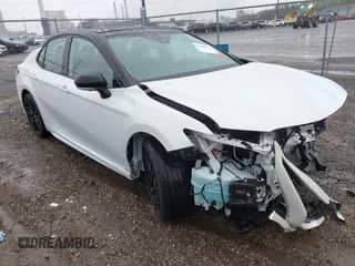 2023 Toyota Camry XSE with VIN 4T1K61AK7PU094017, listed as a IAAI auction lot 43280623 with 25,966 mi miles and . Bid and sale history available at DreamBid. Image 1.