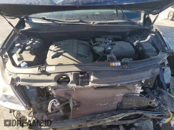 2012 Hyundai Veracruz GLS with VIN KM8NU4CC0CU204362, listed as a Copart auction lot 66197775 with 111,648 mi miles and Salvage title. Bid and sale history available at DreamBid. Image 12.
