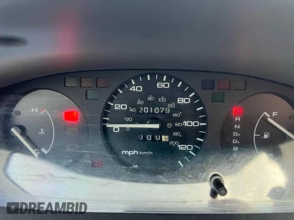 1992 Honda Civic with VIN 2HGEH2457NH561798, listed as a Copart auction lot 69810895 with 201,079 mi miles and Clean title. Bid and sale history available at DreamBid. Image 8.