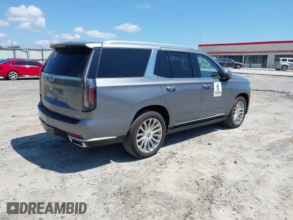 2022 Cadillac Escalade Premium Luxury with VIN 1GYS3CKL9NR206472, listed as a IAAI auction lot 42522849 with 68,393 mi miles and . Bid and sale history available at DreamBid. Image 4.