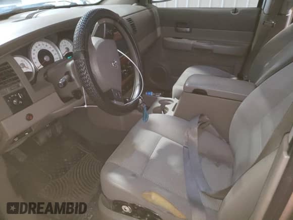 2008 Dodge Durango SLT with VIN 1D8HB48N18F141707, listed as a Copart auction lot 59990705 with 188,147 mi miles and Salvage title. Bid and sale history available at DreamBid. Image 7.