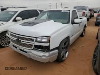 2006 Chevrolet Silverado 1500 с VIN 3GCEC14T76G142647, выставлен на аукционе Copart как лот 46390575 с пробегом 180 279 миль миль и Списание • Salvage title. История ставок и продаж доступна на DreamBid. Изображение 1.