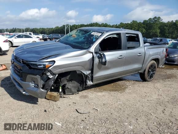 2025 Chevrolet Colorado 4WD Z71 с VIN 1GCPTDEK1S1198818, выставлен на аукционе Copart как лот 65616045 с пробегом 16 миль миль и Списание • Salvage title. История ставок и продаж доступна на DreamBid. Изображение 1.