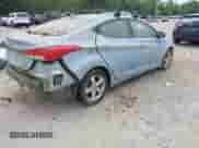 2011 Hyundai Elantra GLS with VIN KMHDH4AE9BU089585, listed as a IAAI auction lot 42463477 with 203,775 mi miles and . Bid and sale history available at DreamBid. Image 4.