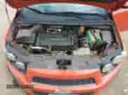 2012 Chevrolet Sonic LS with VIN 1G1JA5SH5C4225196, listed as a Copart auction lot 65610985 with 132,826 mi miles and Salvage title. Bid and sale history available at DreamBid. Image 11.