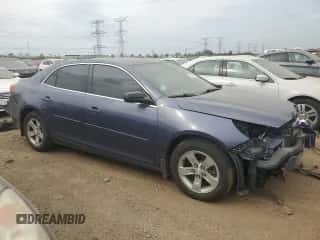 2013 Chevrolet Malibu LS z VIN 1G11B5SA8DF211041, wystawiony jako Copart lot #81233115 z przebiegiem 152 457 mil mil oraz Szkoda całkowita • Salvage title. Historia ofert i sprzedaży dostępna na DreamBid. Obrazek 4.