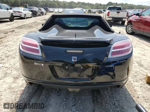 2008 Saturn Sky Red Line with VIN 1G8MF35X48Y128109, listed as a Copart auction lot 63337945 with 154,559 mi miles and Clean title. Bid and sale history available at DreamBid. Image 6.