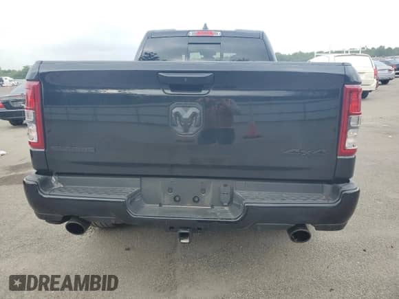 2024 Ram 1500 Big Horn with VIN 1C6SRFBT4RN204588, listed as a Copart auction lot 88427855 with 3,039 mi miles and Non repairable. Bid and sale history available at DreamBid. Image 6.