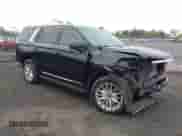 2023 Cadillac Escalade 4WD Premium Luxury with VIN 1GYS4BKL9PR184953, listed as a IAAI auction lot 43249058 with 41,336 mi miles and . Bid and sale history available at DreamBid. Image 1.