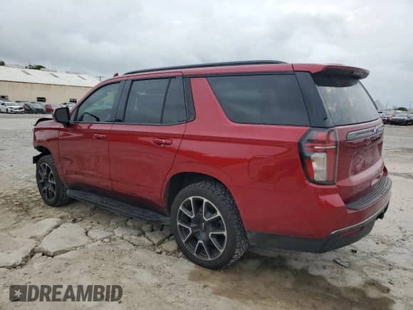 2021 Chevrolet Tahoe RST z VIN 1GNSKRKD7MR371706, wystawiony jako Copart lot #55240145 z przebiegiem 89 333 mil mil oraz Szkoda całkowita • Salvage title. Historia ofert i sprzedaży dostępna na DreamBid. Obrazek 2.