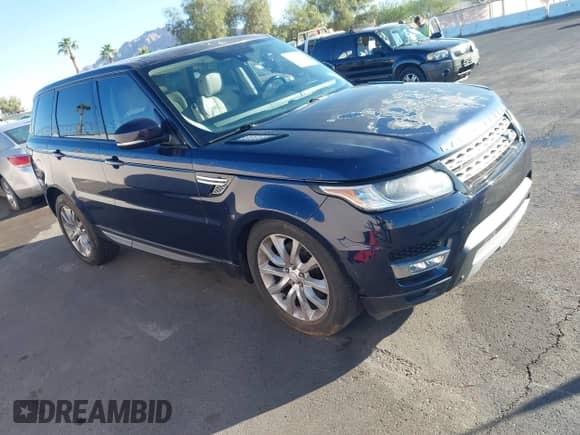 2014 Land Rover Range Rover Sport HSE with VIN SALWR2WF6EA341629, listed as a IAAI auction lot 43444101 with 127,896 mi miles and . Bid and sale history available at DreamBid. Image 1.