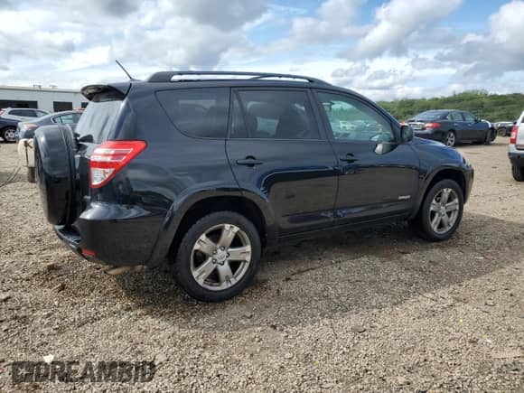 2011 Toyota RAV4 Sport with VIN 2T3RF4DV9BW172304, listed as a Copart auction lot 83993905 with 160,182 mi miles and Salvage title. Bid and sale history available at DreamBid. Image 3.