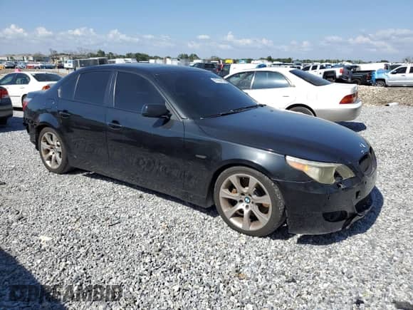 2005 BMW 5 Series 545i с VIN WBANB33525B089555, выставлен на аукционе Copart как лот 57785415 с пробегом 180 434 миль миль и Чистый • Clean title. История ставок и продаж доступна на DreamBid. Изображение 4.