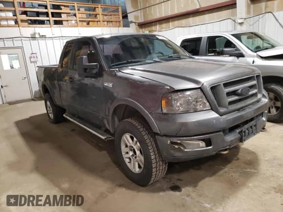2005 Ford F-150 XLT с VIN 1FTPX14515FA57611, выставлен на аукционе Copart как лот 87058405 с пробегом Не указан миль и Списание • Salvage title. История ставок и продаж доступна на DreamBid. Изображение 4.
