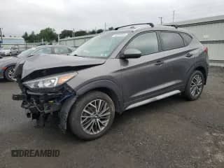 2020 Hyundai Tucson Limited with VIN KM8J3CAL9LU205492, listed as a Copart auction lot 69359005 with 62,422 mi miles and Salvage title. Bid and sale history available at DreamBid. Image 1.