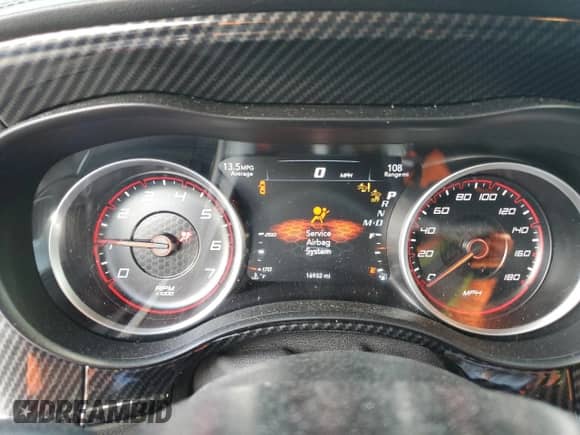 2023 Dodge Charger Scat Pack with VIN 2C3CDXGJXPH506728, listed as a Copart auction lot 67842285 with 16,932 mi miles and Salvage title. Bid and sale history available at DreamBid. Image 9.
