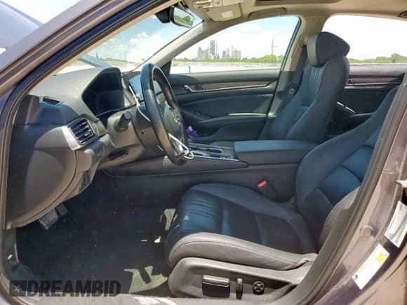 2020 Honda Accord EX-L with VIN 1HGCV1F53LA026681, listed as a Copart auction lot 62382345 with 104,262 mi miles and Salvage title. Bid and sale history available at DreamBid. Image 7.