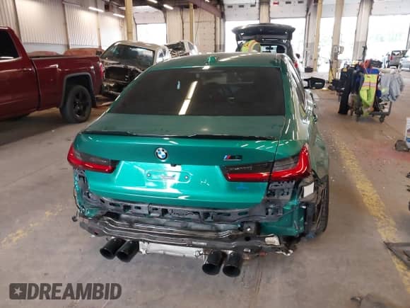 2024 BMW M3 Competition xDrive with VIN WBS43AY0XRFT45221, listed as a IAAI auction lot 42254646 with Not provided miles and . Bid and sale history available at DreamBid. Image 17.