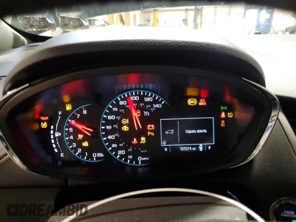 2020 Chevrolet Trax LT with VIN 3GNCJPSB9LL316481, listed as a Copart auction lot 87000615 with 107,074 mi miles and Clean title. Bid and sale history available at DreamBid. Image 9.