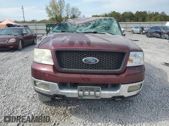 2004 Ford F-150 XLT with VIN 1FTPW14584KC49844, listed as a Copart auction lot 80763505 with 128,341 mi miles and Salvage title. Bid and sale history available at DreamBid. Image 5.